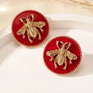 FASHION! Red Earrings